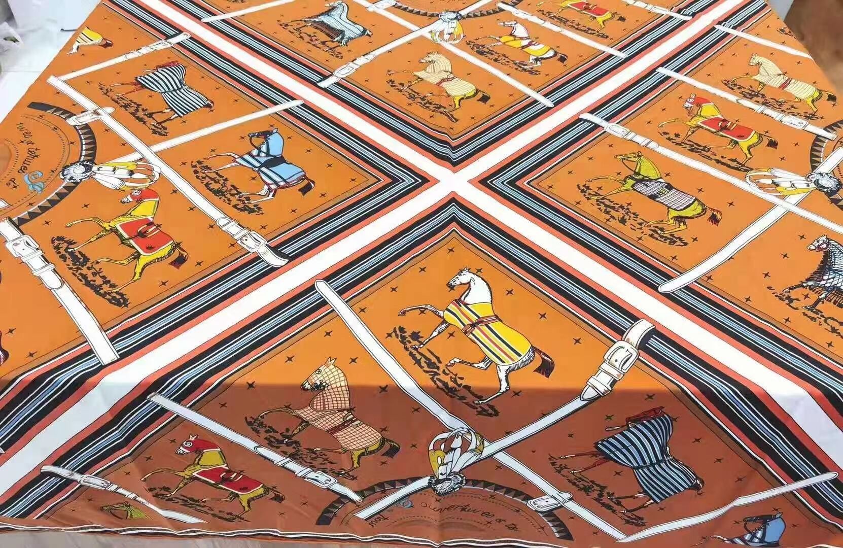 2021 New Replica Fake Hermes 140CM Scarf HJ02115