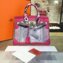 Copy Customized Hand Painted Hermes Birkin 30cm Togo Calfskin Bag Handstitched Gold or Palladium Hardware, Horse Silhouette Multicolor RS14111