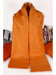 Hermes Silk Shawl Gold RS03375