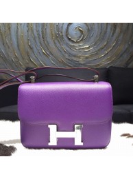 Replica Hermes Constance 24cm Epsom Calfskin Original Leather Hand Stitched, Crocus 9W RS10141
