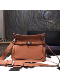 Replica Hermes Jypsiere 31cm Gypsy Bag Togo Palladium Hardware, Gold RS18150