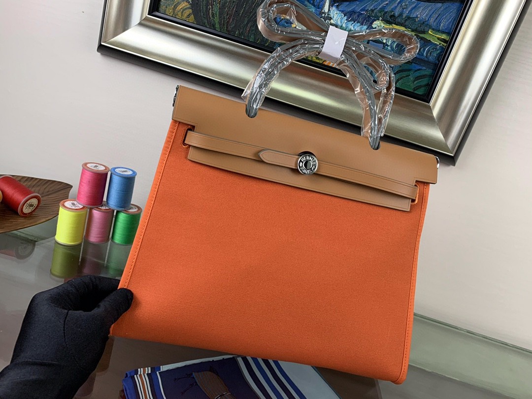 Best Hermes Brown Kelly Picnic 31cm Bag HJ202133