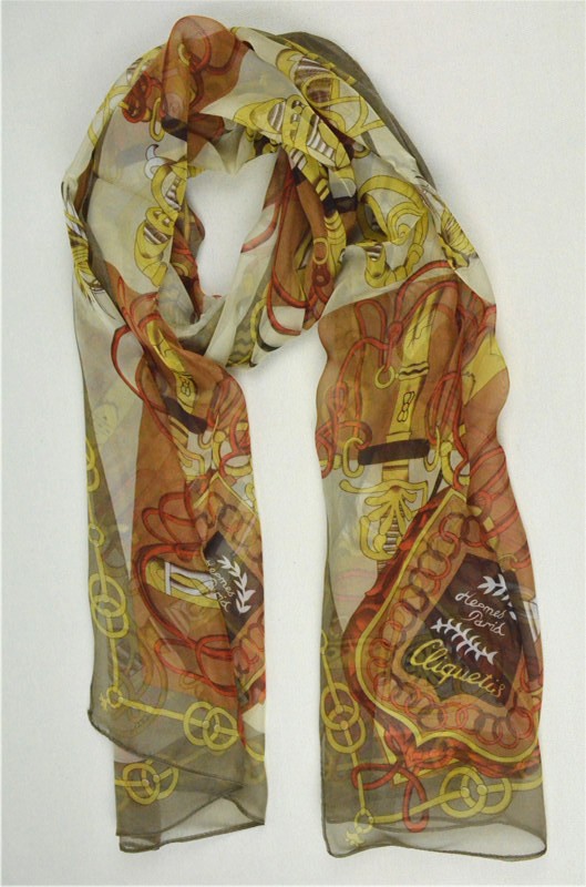 AAAAA Hermes Silk Scarf- 18 RS13151