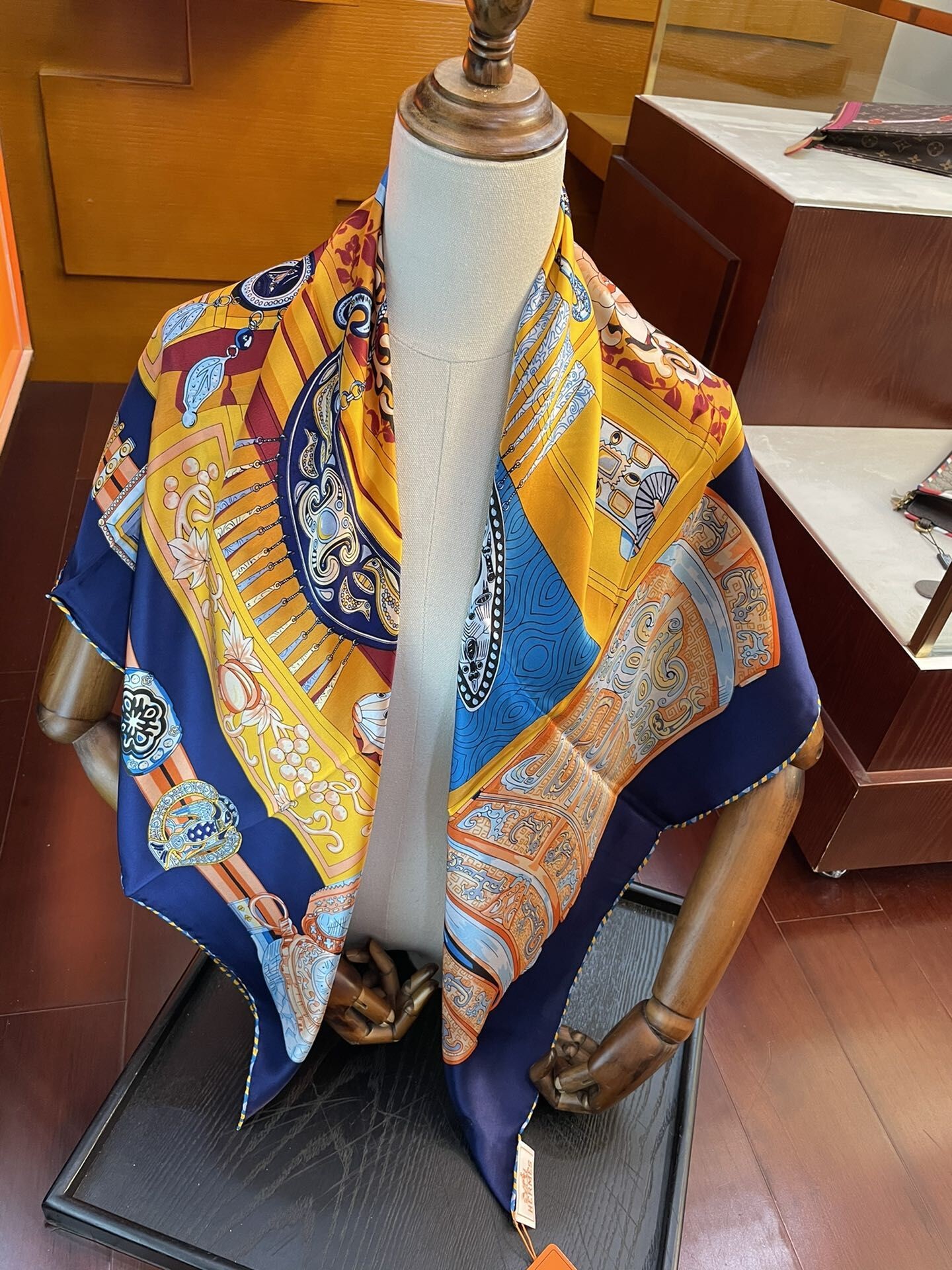 Fake Hermes 110CM Scarf HJ02107