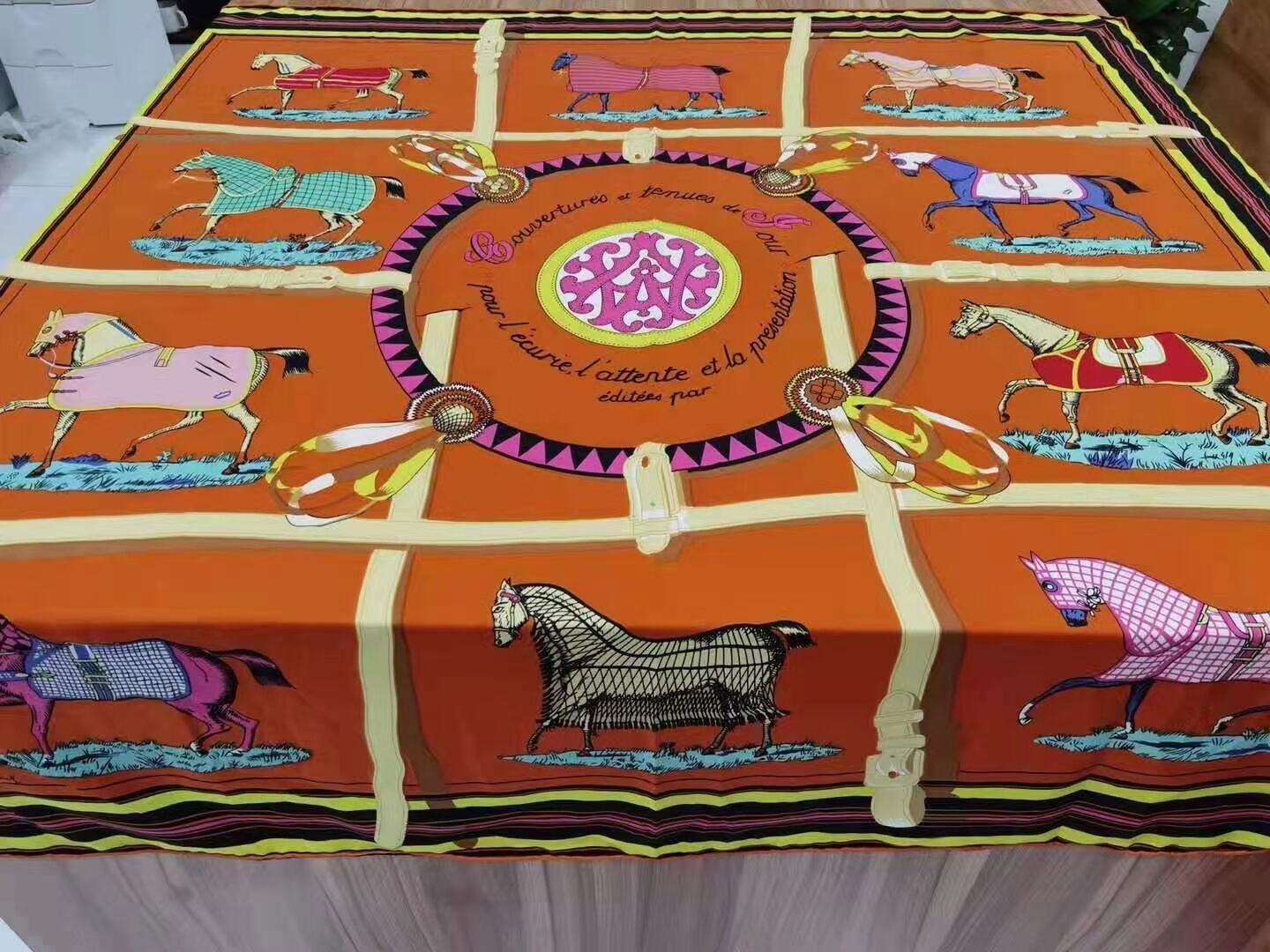 2021 New Replica Fake Hermes 140CM Scarf HJ02120