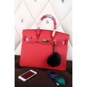 Imitation Hermes Red Birkin Golden Hardware 40cm Bags HJ00005