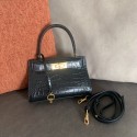 Hermes Bamboo Epsom Kelly Mini II 20cm Handmade Black Bags HJ202130