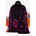 Hermes Winter Wool Scarf Black RS03123