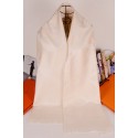 Imitation Hermes Silk Shawl Creamy White RS20521