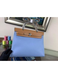 Hermes Kelly Light Blue Mini 31cm Bags Sale HJ202137