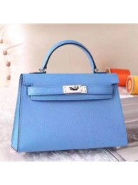 Hermes Celeste Epsom Kelly Mini II 20cm Handmade Bags HJ202106