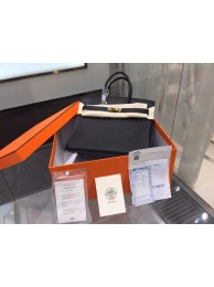 Hermes Birkin 35cm Togo Leather Gold Hardware High Quality, Noir RS04347