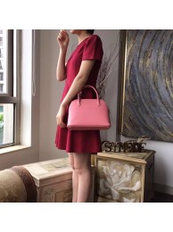Hermes Bolide 27cm Epsom Calfskin Leather Bag Palladium Hardware Handstitched, Rose Confetti 1Q RS09932