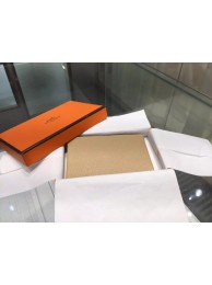 Hermes Calvi Card Holder Case Handstitched Taurillon Clemence Calfskin, Tabac Camel CK24 RS13377