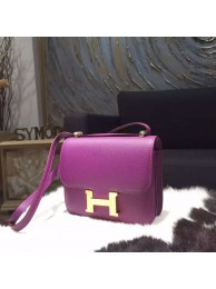 Hermes Constance 18cm Epsom Calfskin Original Leather Handstitched Gold Hardware, Anemone P9 RS06606