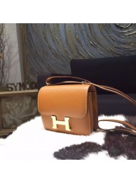 Hermes Constance 18cm Epsom Calfskin Original Leather Handstitched Gold Hardware, Gold CK37 RS02478