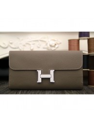 Hermes Constance Wallet In Etoupe Epsom Leather RS18770