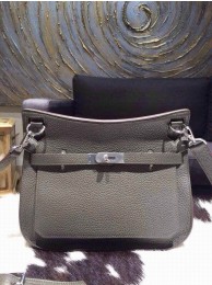 Hermes Jypsiere 28cm Gypsy Bag Elephant Gray 6C Togo Palladium RS01182