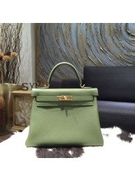 Hermes Kelly 28cm/32cm Togo Calfskin Original Leather Bag Handstitched Gold Hardware, Canopee CKV6 RS18787