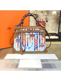 High Imitation Customized Hand Painted Hermes Kelly 32cm Togo Calfskin Bag Handstitched Gold or Palladium Hardware, Abstract Art Multicolor RS15324